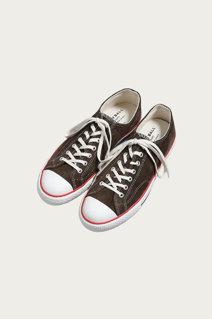 Catch Ball - B-01 - Suede Dark Brown - Canoe Club