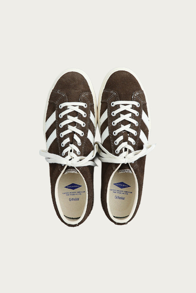 Catch Ball - B-02 - Suede Dark Brown - Canoe Club