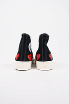 Comme des Garçons PLAY - CdG PLAY x Converse Chuck Taylor Hi - Black/Red Hearts - Canoe Club
