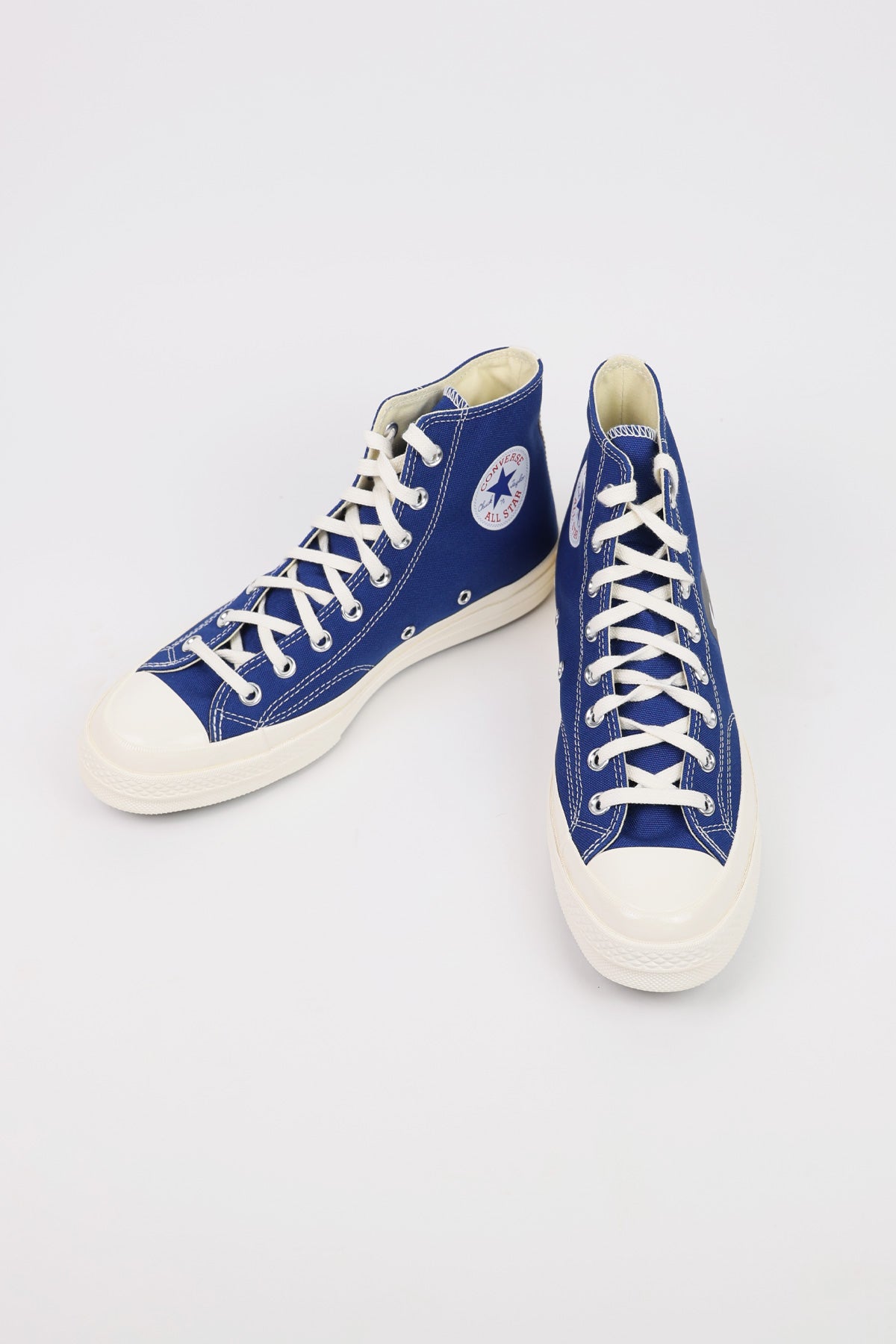 Comme des Garçons PLAY - CdG PLAY x Converse Chuck Taylor Hi - Blue - Canoe Club