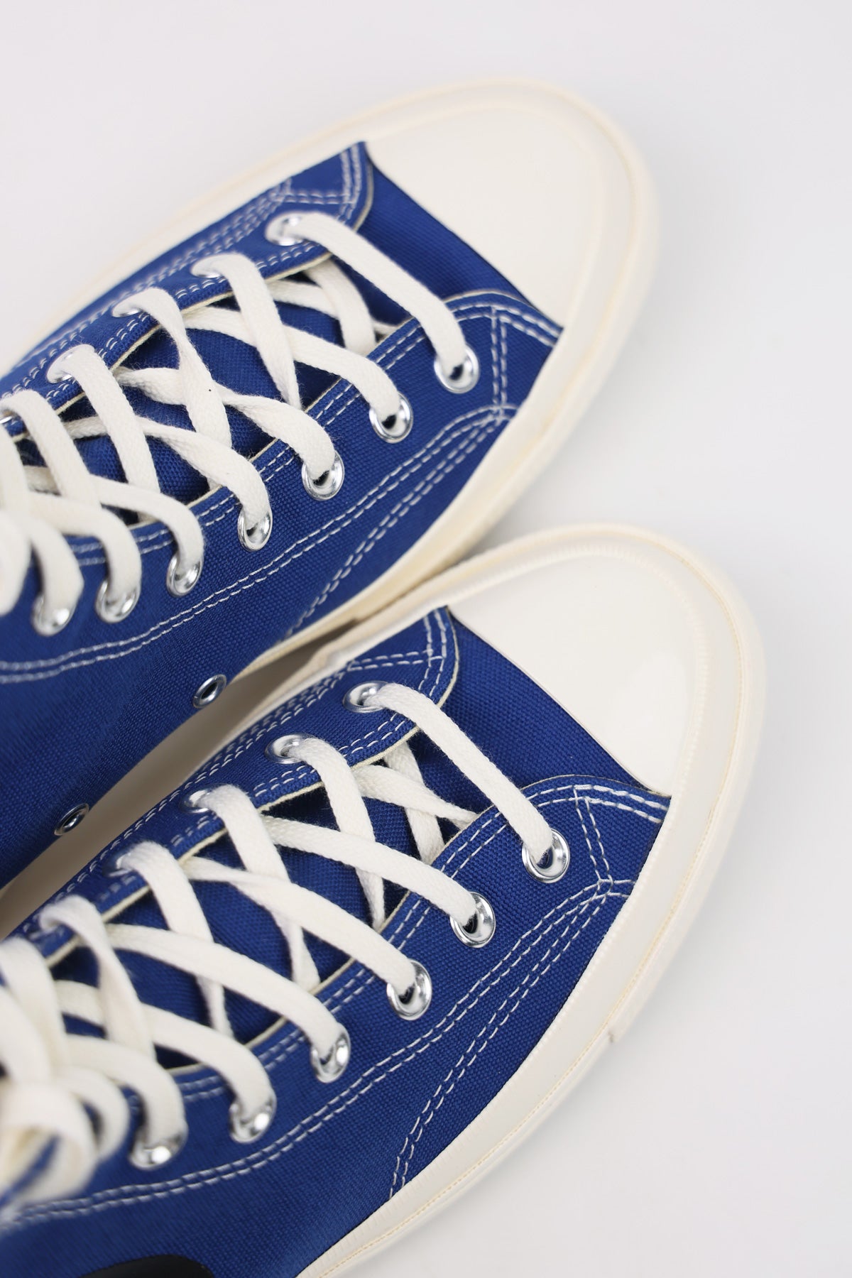 Comme des Garçons PLAY - CdG PLAY x Converse Chuck Taylor Hi - Blue - Canoe Club