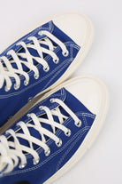 Comme des Garçons PLAY - CdG PLAY x Converse Chuck Taylor Hi - Blue - Canoe Club