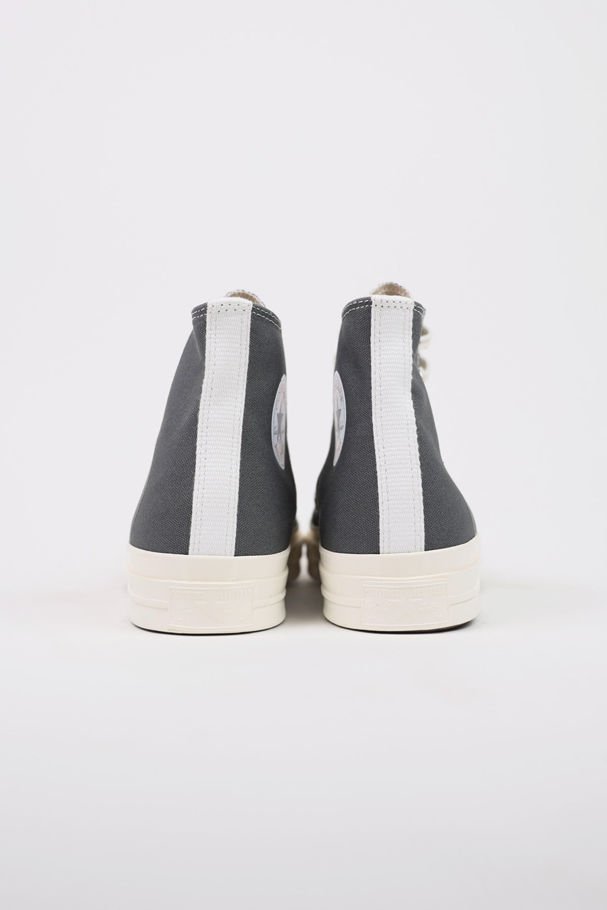 Comme des Garçons PLAY - CdG PLAY x Converse Chuck Taylor Hi - Grey - Canoe Club