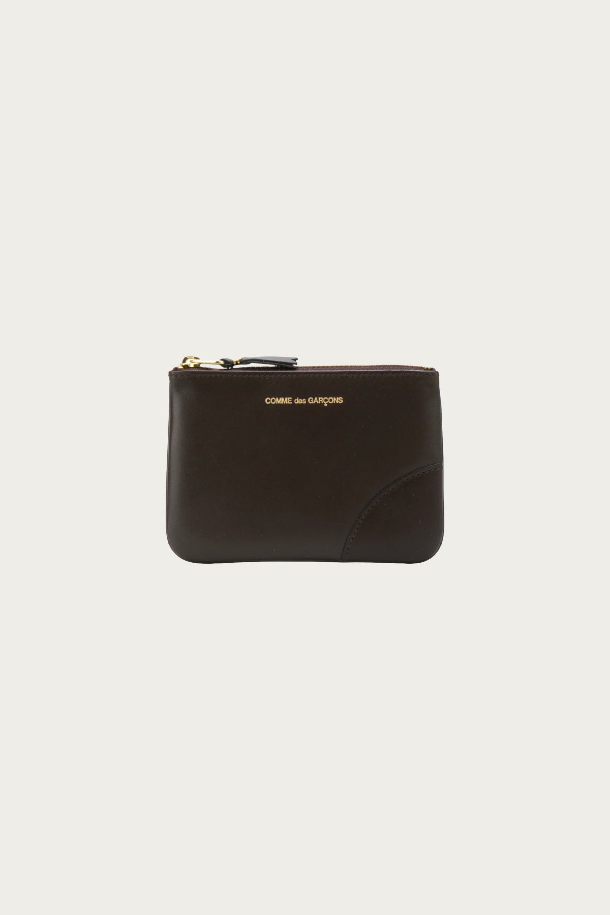 Comme des Garçons WALLET - Zip Wallet - Brown - Canoe Club