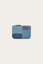 Comme des Garçons WALLET - Denim Patchwork Wallet - Blue - Canoe Club
