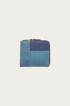 Comme des Garçons WALLET - Denim Zip-Around Wallet - Blue - Canoe Club