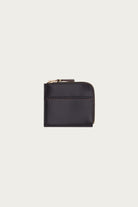 Comme des Garçons WALLET - Triple Stitch Zip Around Wallet - Black - Canoe Club