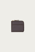 Comme des Garçons WALLET - Triple Stitch Zip Around Wallet - Brown - Canoe Club
