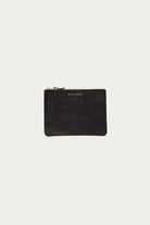 Comme des Garçons WALLET - Washed Zip Pouch - Black - Canoe Club