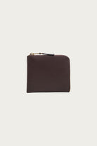 Comme des Garçons WALLET - Zip-Around Wallet - Brown - Canoe Club