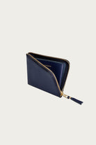 Comme des Garçons WALLET - Zip-Around Wallet - Navy - Canoe Club
