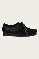 Clarks - Anderson Bell x Clarks Wallabee - Black Embroidery - Canoe Club