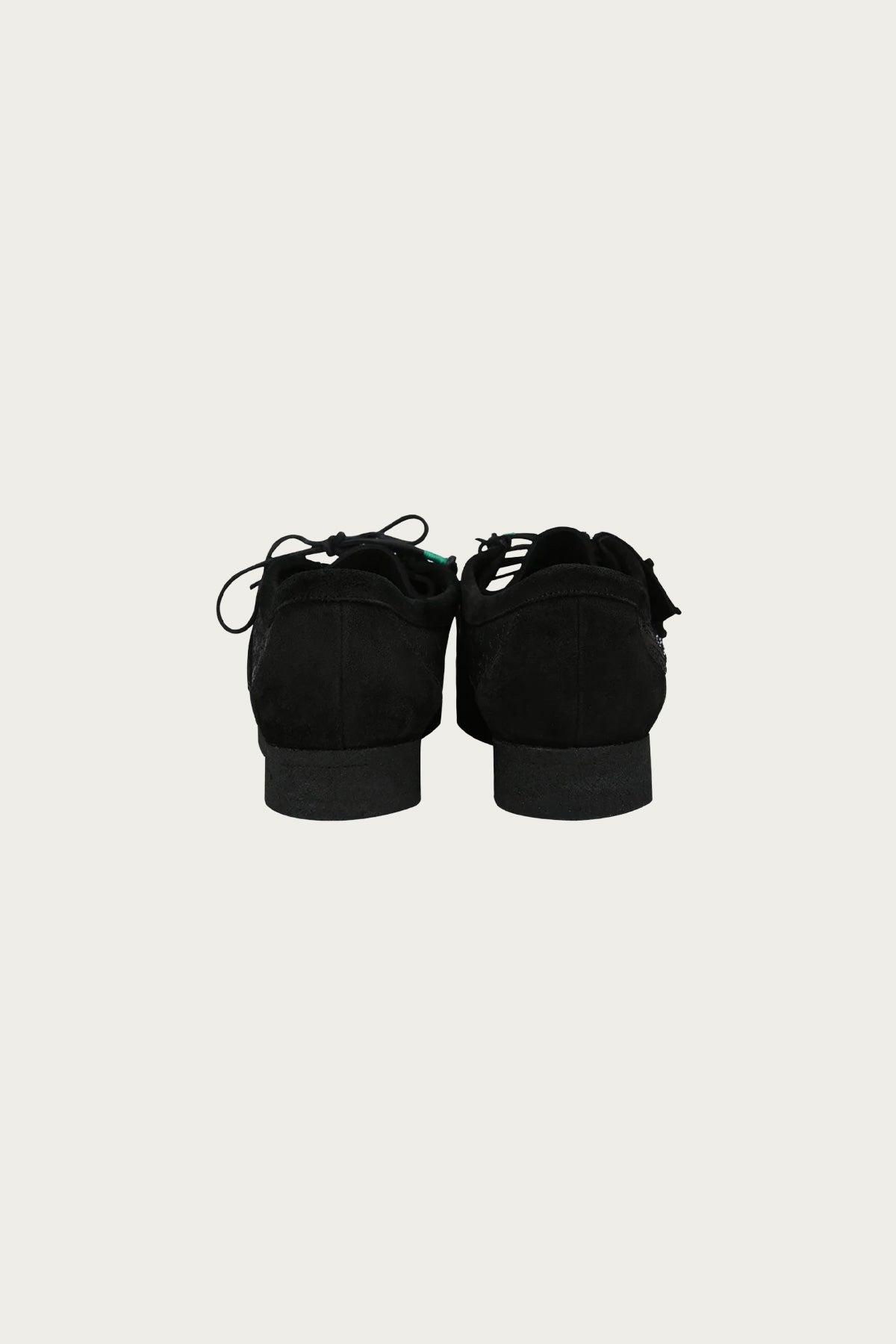 Clarks - Anderson Bell x Clarks Wallabee - Black Embroidery - Canoe Club
