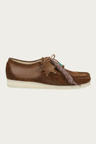 Clarks - Anderson Bell x Clarks Wallabee - Tan Embroidery - Canoe Club