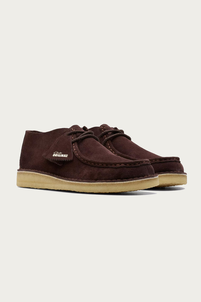 Clarks - Desert Nomad - Deep Brown Suede - Canoe Club