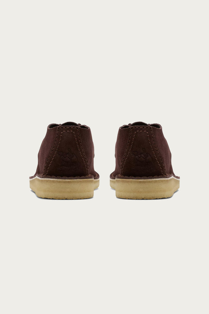 Clarks - Desert Nomad - Deep Brown Suede - Canoe Club