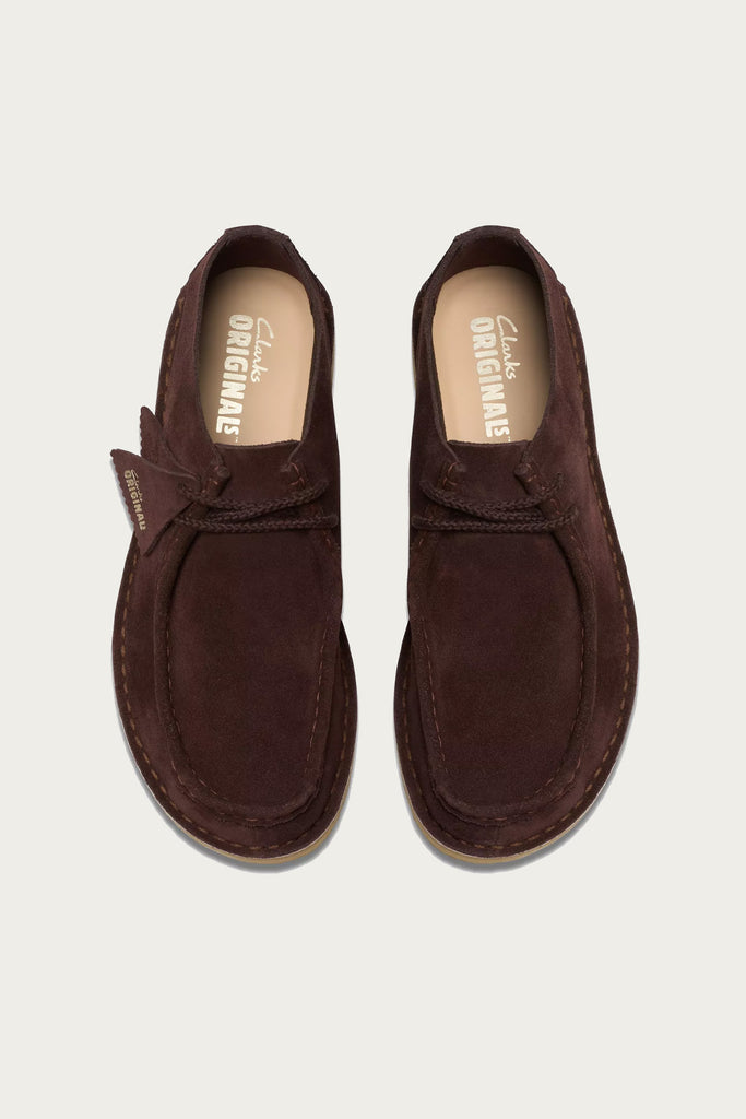 Clarks - Desert Nomad - Deep Brown Suede - Canoe Club