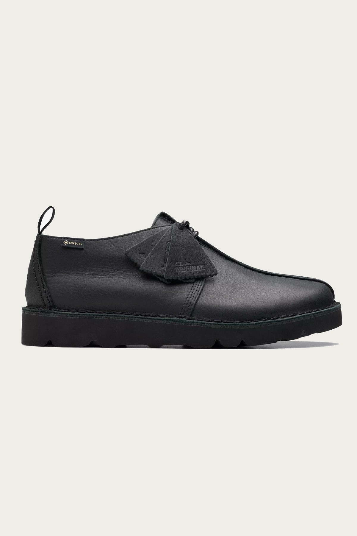 Clarks - Desert Trek GTX - Black Leather - Canoe Club