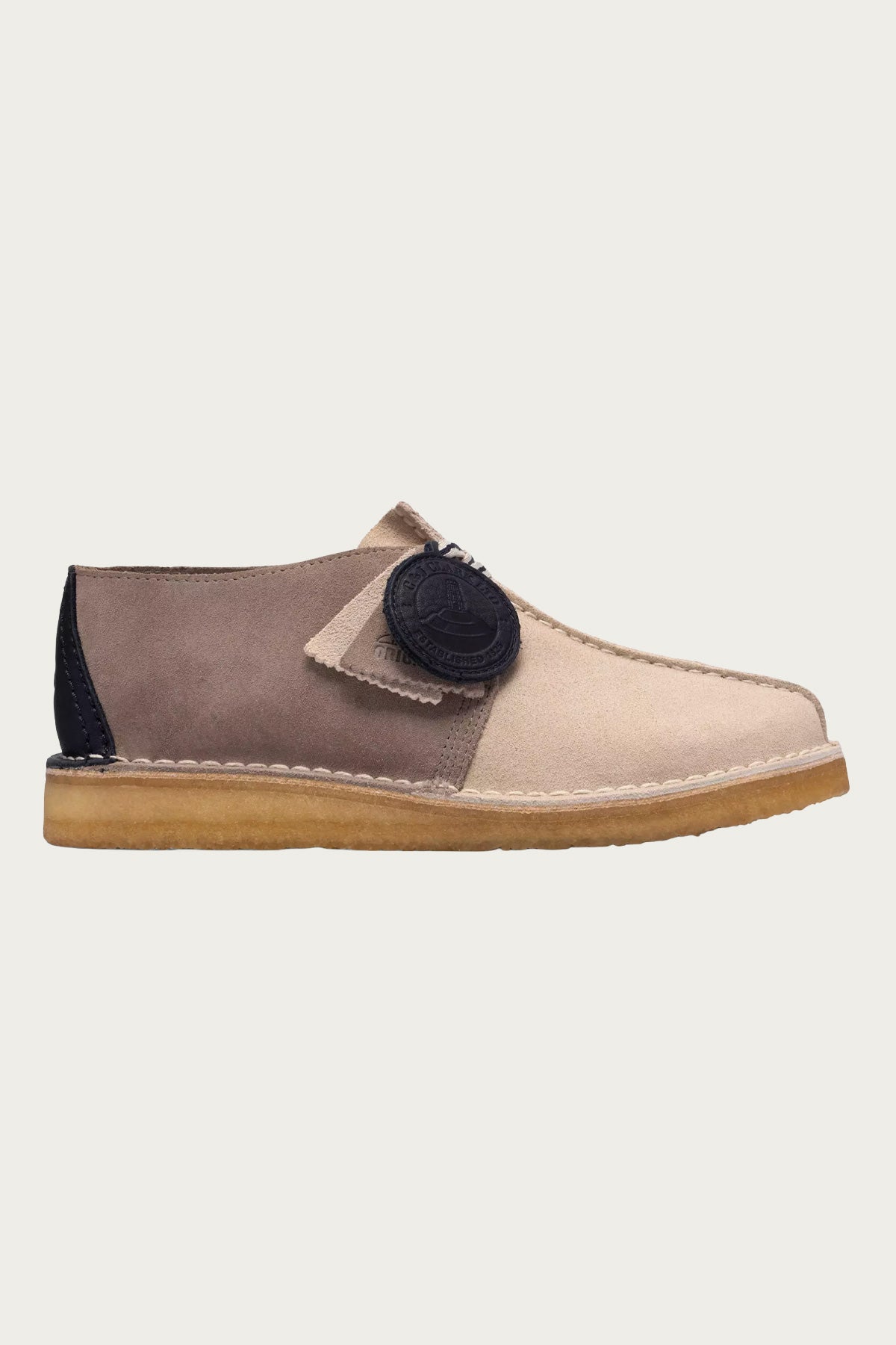 Clarks Desert Trek | Grey Combi | Canoe Club