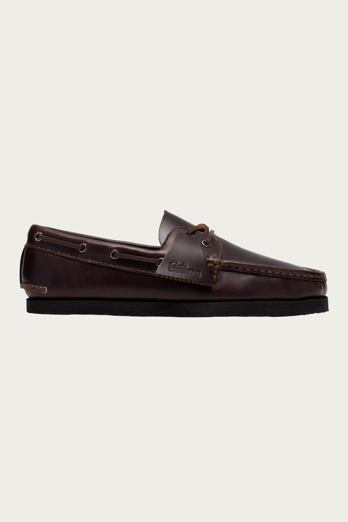 Clarks - Godney Boat - Brown Leather - Canoe Club