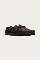Clarks - Godney Boat - Brown Leather - Canoe Club