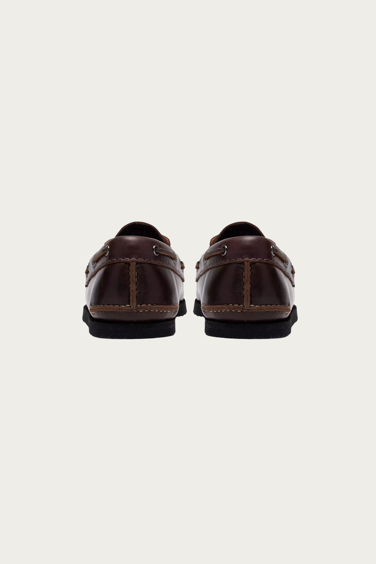 Clarks - Godney Boat - Brown Leather - Canoe Club