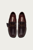 Clarks - Godney Boat - Brown Leather - Canoe Club