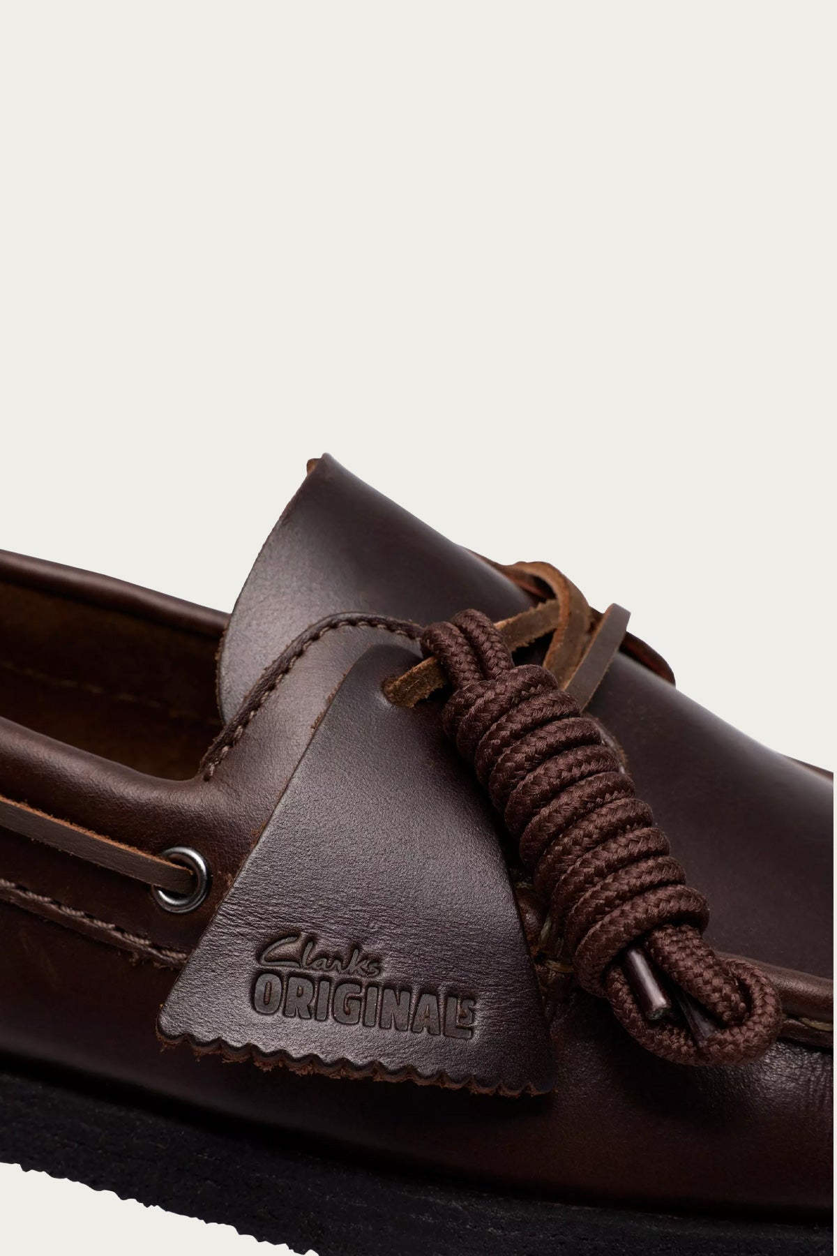 Clarks - Godney Boat - Brown Leather - Canoe Club