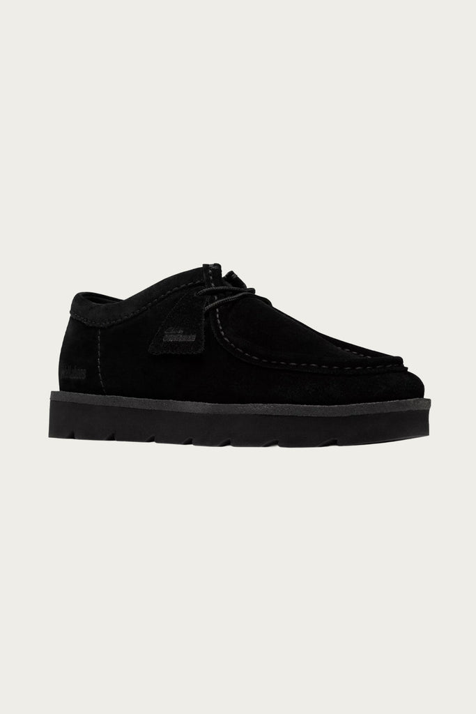 Clarks - Meare Walla - Black Suede - Canoe Club