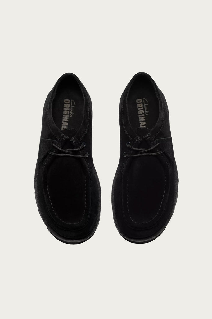 Clarks - Meare Walla - Black Suede - Canoe Club