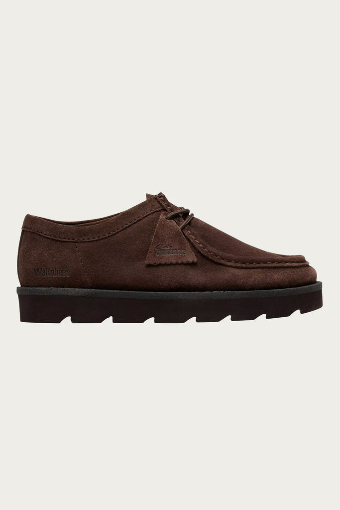 Clarks - Meare Walla - Dark Brown Suede - Canoe Club