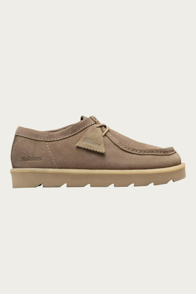 Clarks - Meare Walla - Smoke Grey Suede - Canoe Club