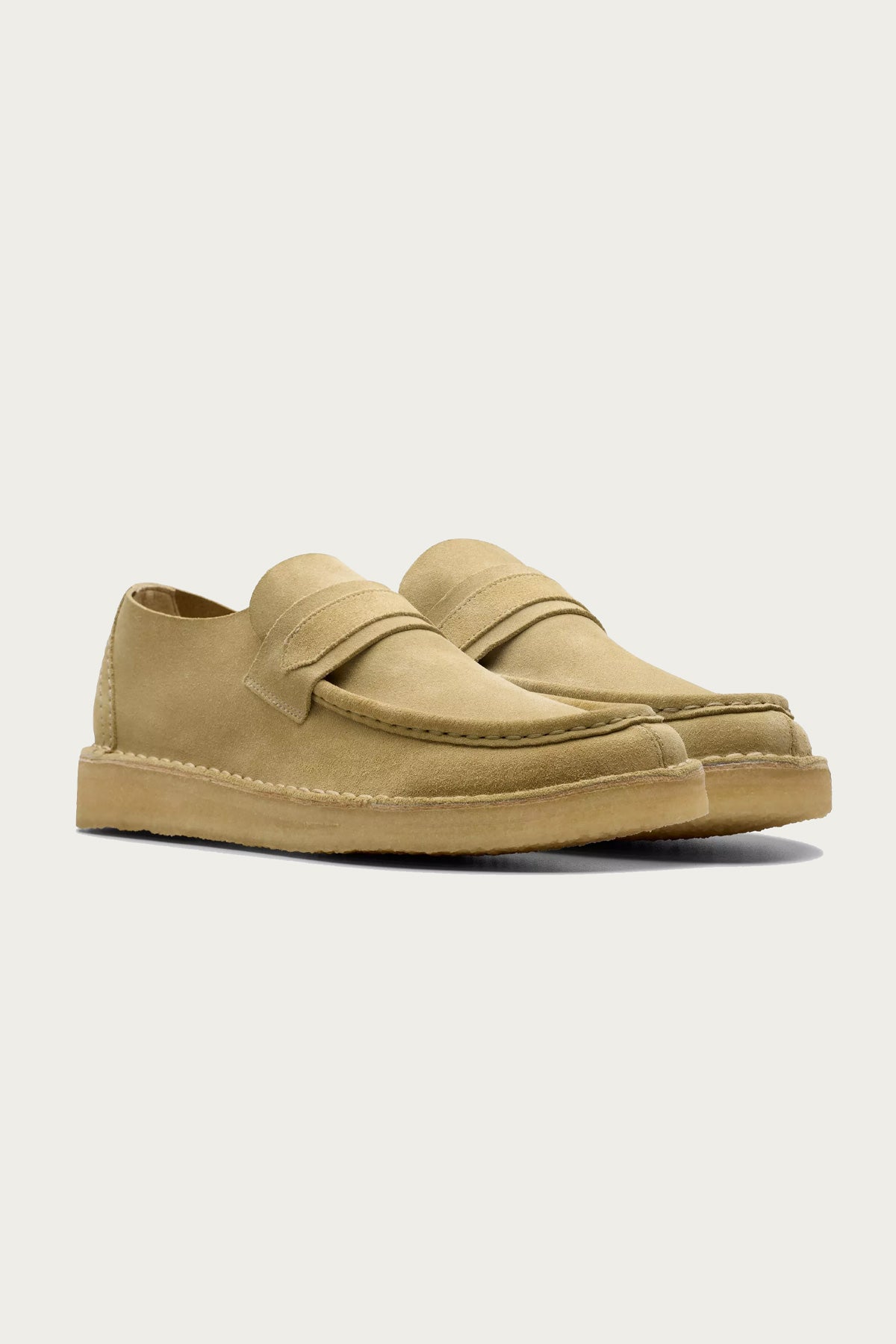 Clarks Men's Caroline Park Sneaker Loafers - Premium Comfort Casual Shoes