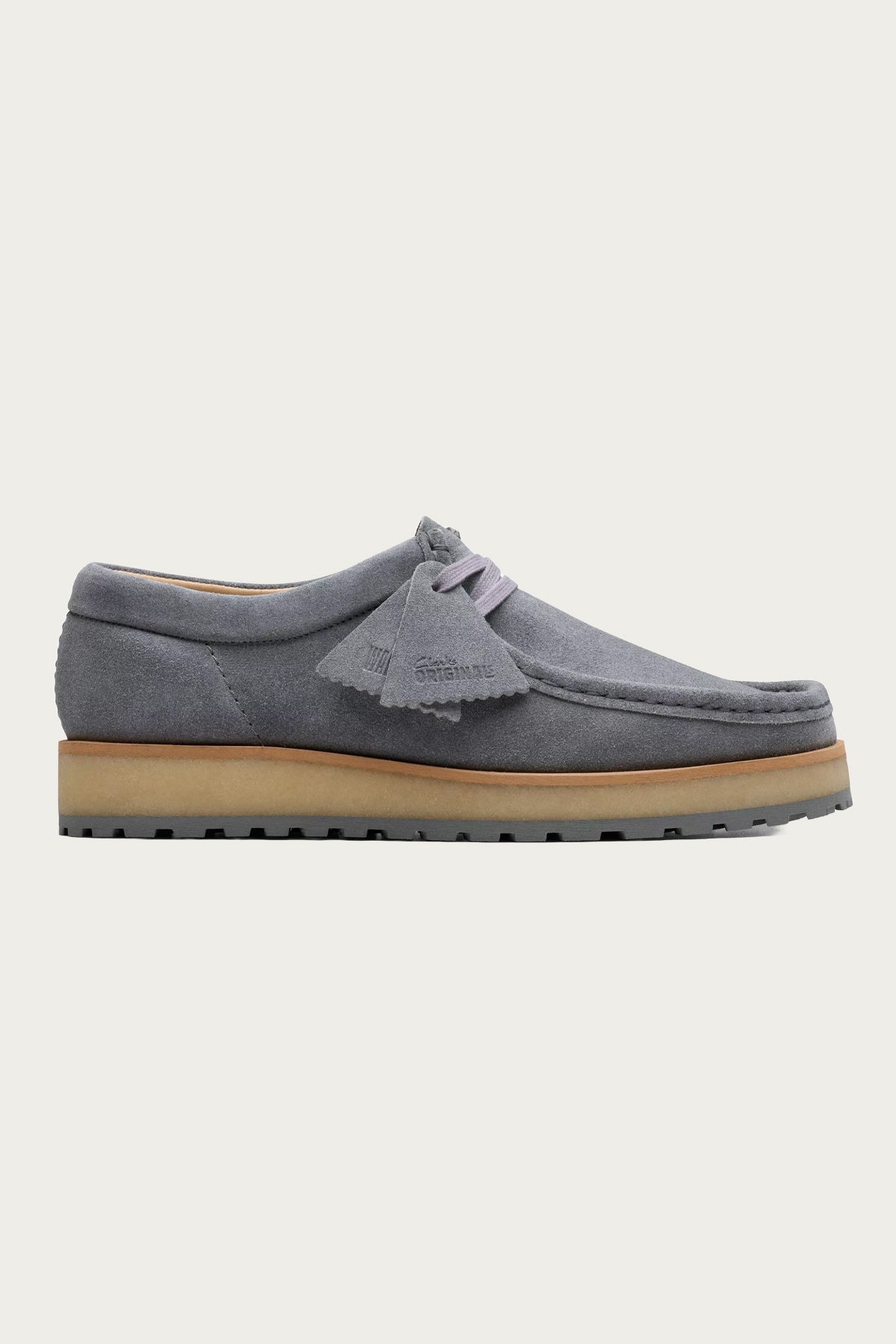 Clarks - Walla Scout Lo - Grey Suede - Canoe Club
