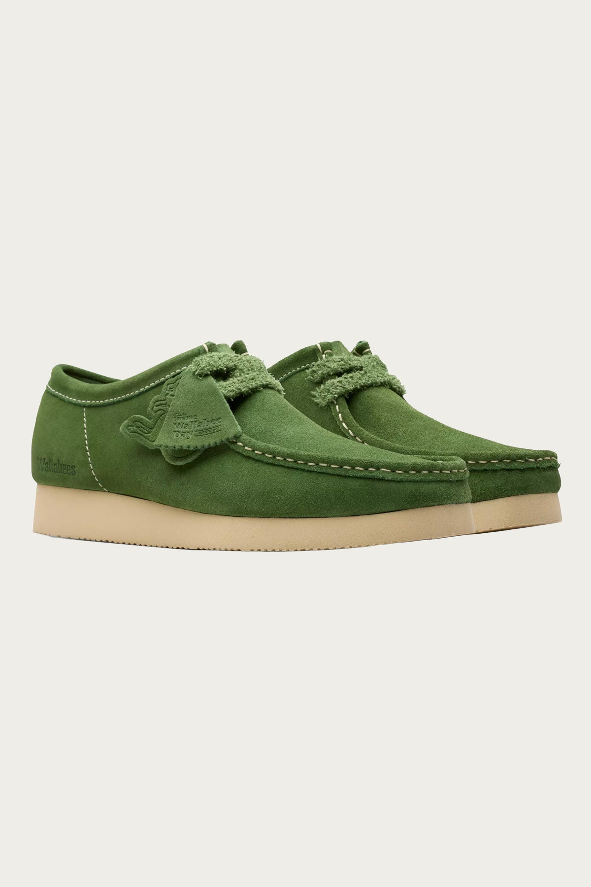 Clarks - Wallabee Day 2604 - Green Suede - Canoe Club