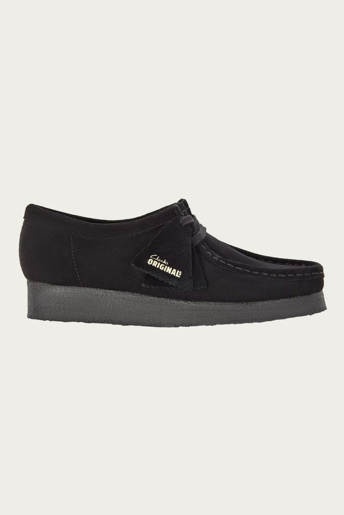 Clarks - Wallabee - Black Suede - Canoe Club