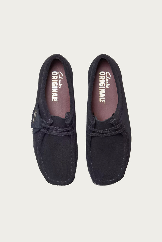 Clarks - Wallabee - Black Suede - Canoe Club