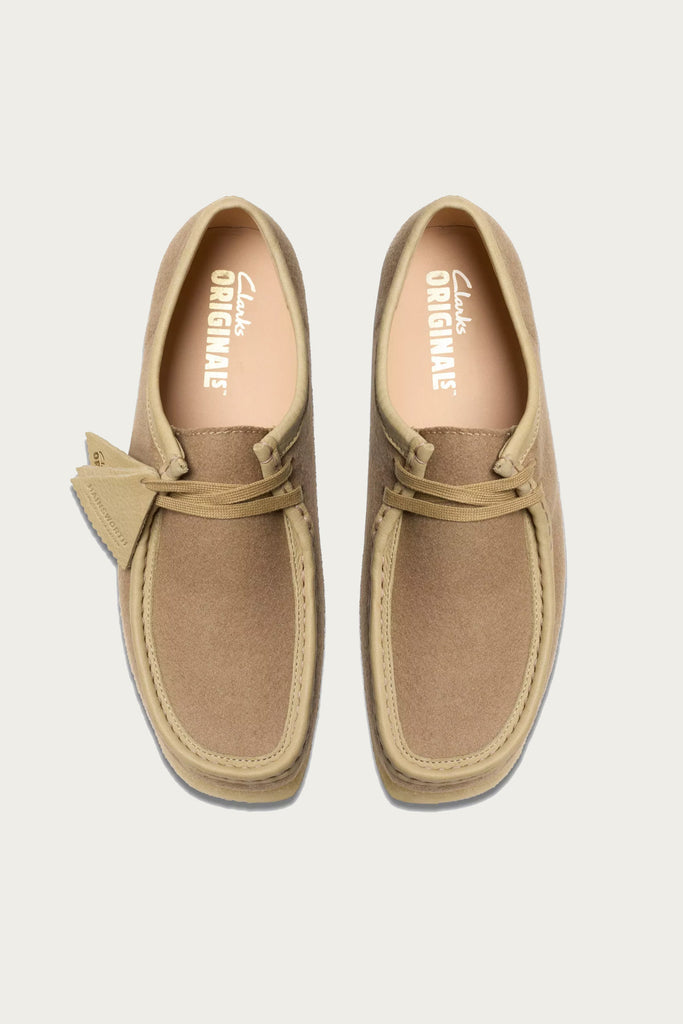 Clarks - Wallabee Wool - Camel Wool - Canoe Club