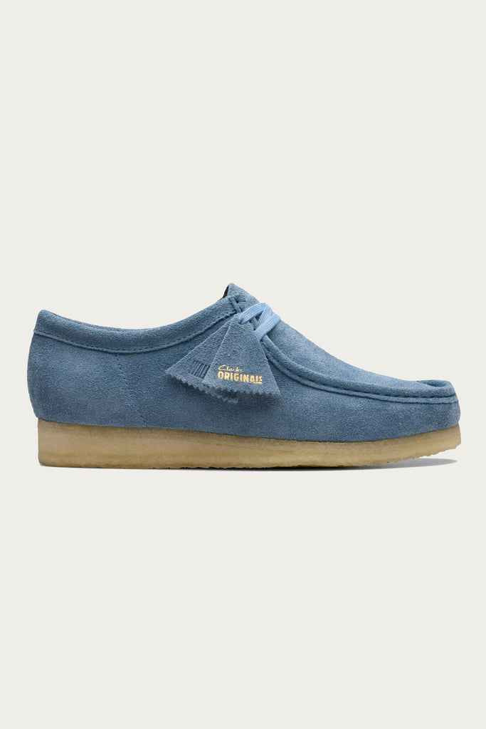 Clarks - Wallabee - French Blue Suede - Canoe Club