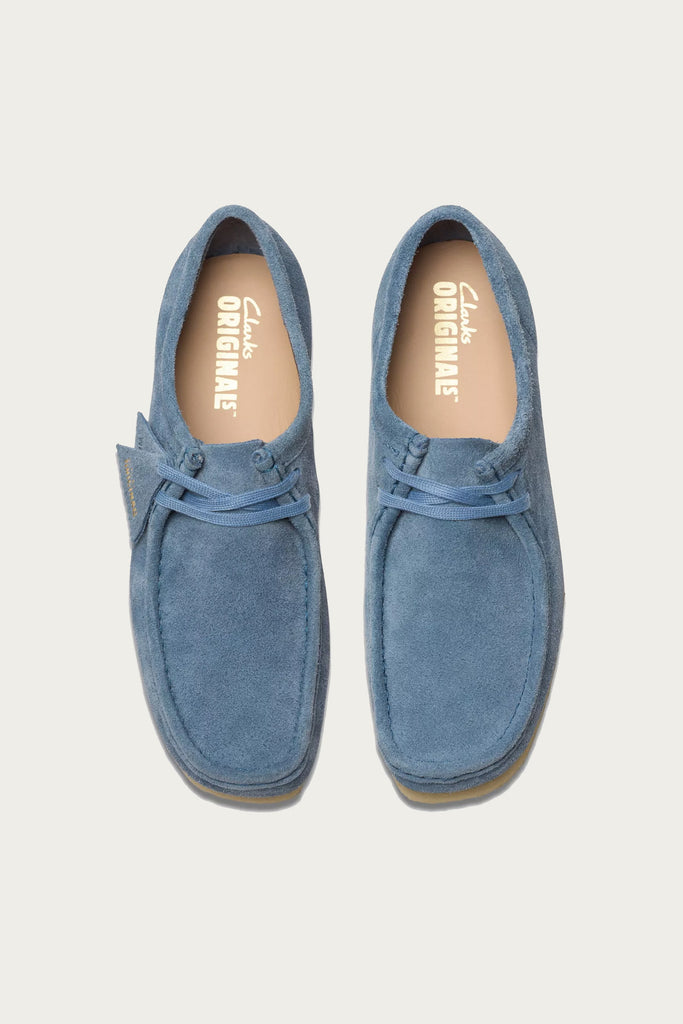 Clarks - Wallabee - French Blue Suede - Canoe Club