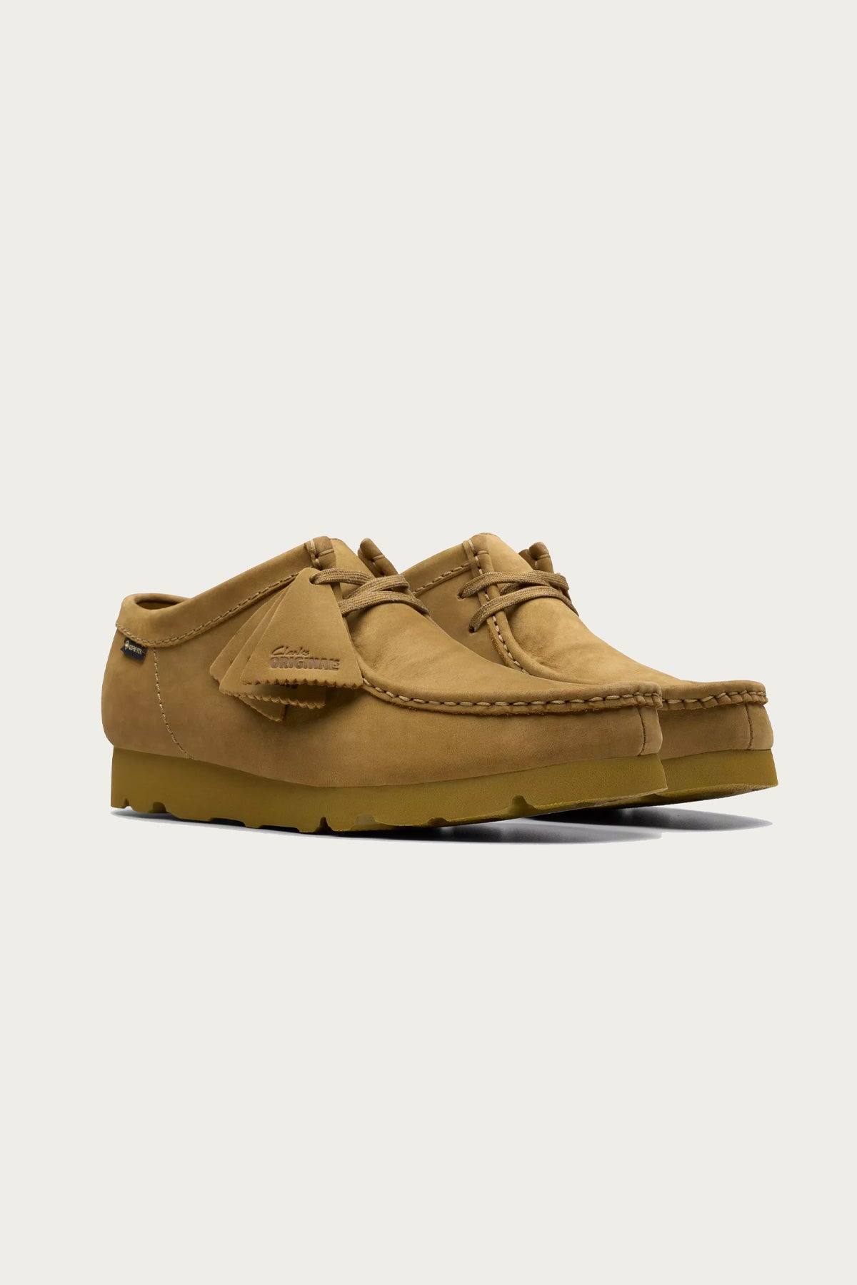Clarks Wallabee GTX | Oakmoss Nubuck | Canoe Club