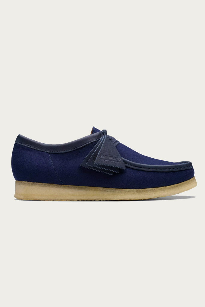 Clarks - Wallabee Wool - Navy Wool - Canoe Club