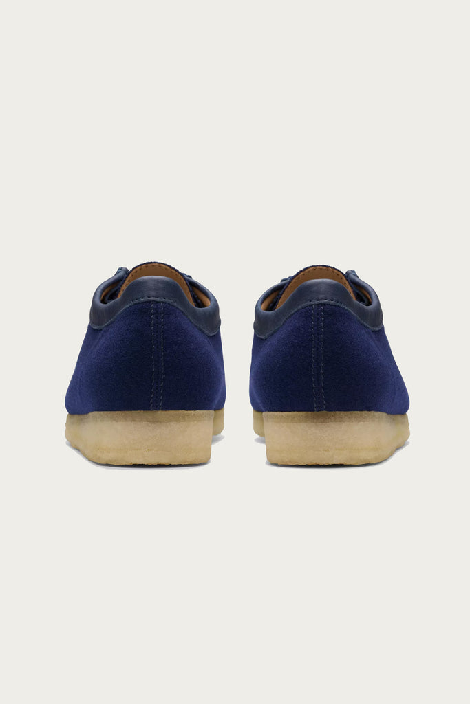 Clarks - Wallabee Wool - Navy Wool - Canoe Club