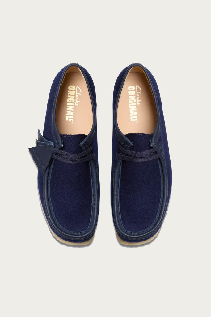 Clarks - Wallabee Wool - Navy Wool - Canoe Club