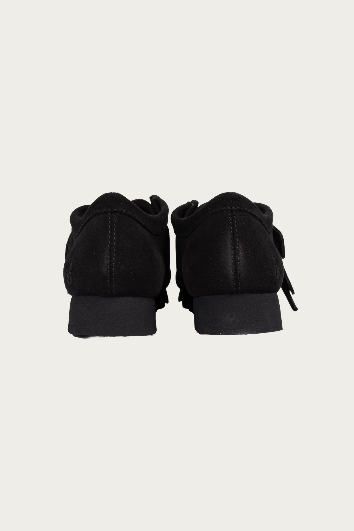 Clarks - Clarks x Needles Walla Strap Lo - Black Suede - Canoe Club