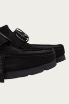 Clarks - Clarks x Needles Walla Strap Lo - Black Suede - Canoe Club