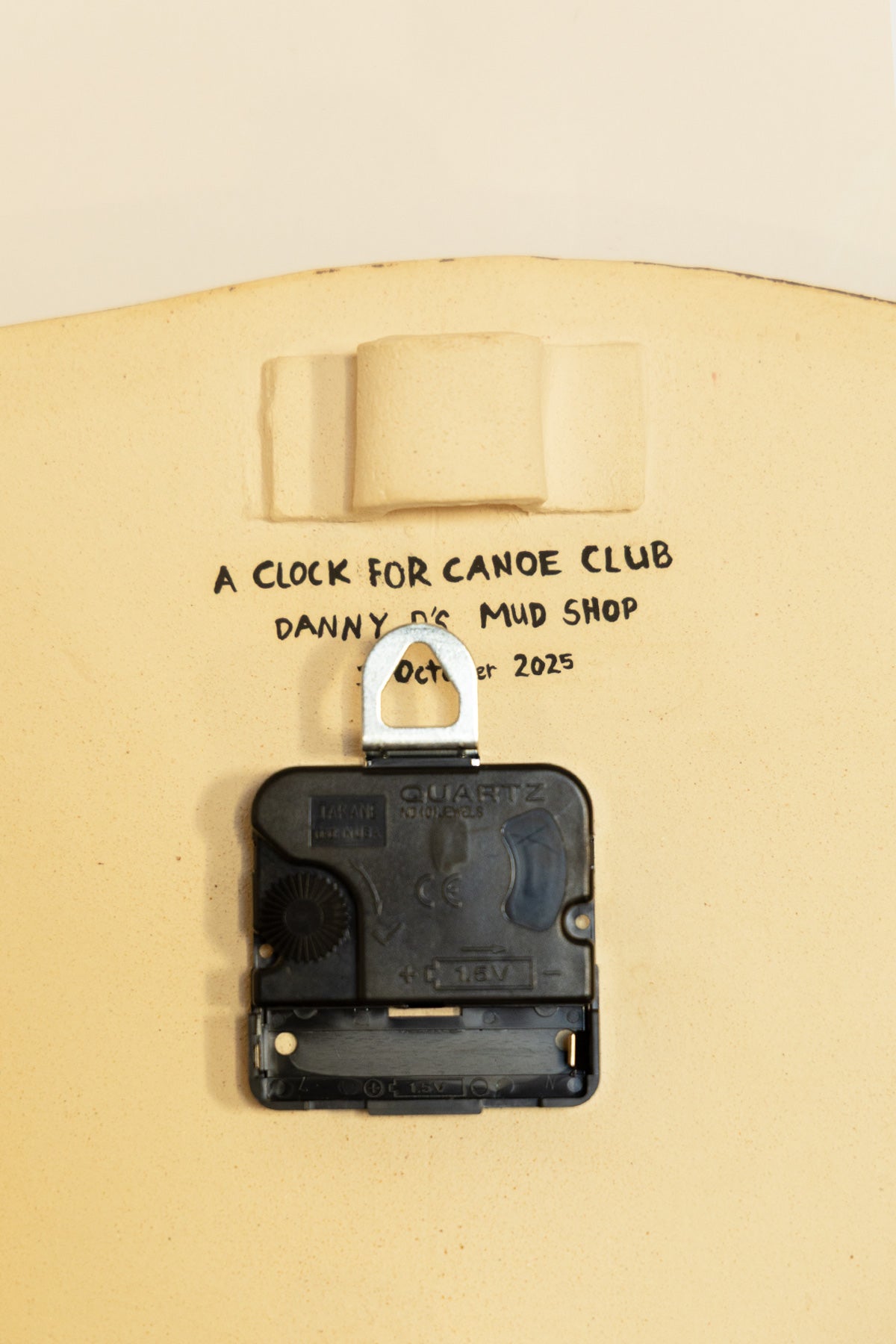 Danny D's Mud Shop - Gone Fishin Clock - Canoe Club