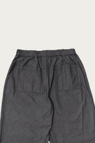 CONFECT - Upcyclino Basic Chambray Easy Fit Pants - Charcoal Grey - Canoe Club