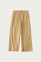 CONFECT - Upcyclino Basic Omi-Zarashi Easy-Fit Pants - Beige - Canoe Club