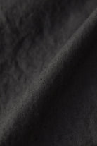 CONFECT - High Count Linen Regular Collar Shirt - Black - Canoe Club